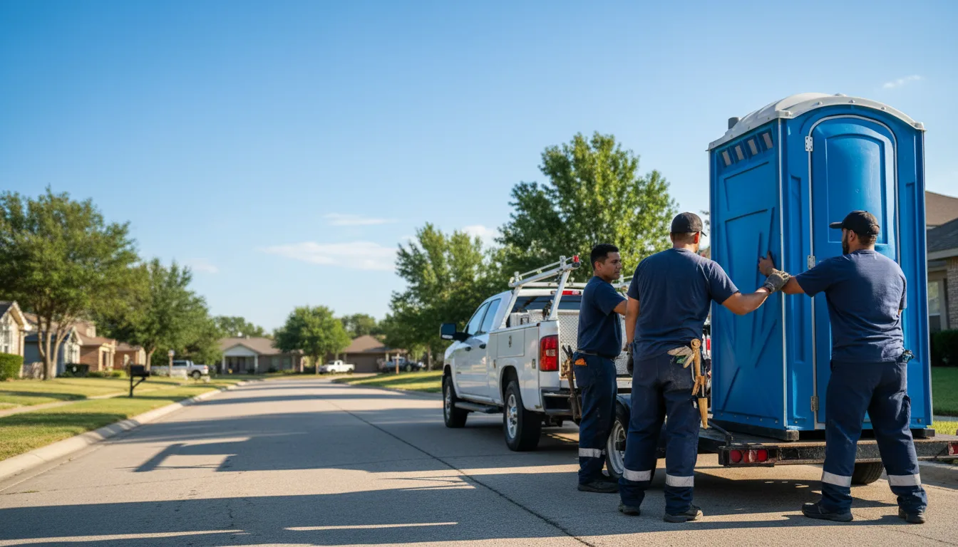 Portable Toilet Rental in Bucyrus, KS near me